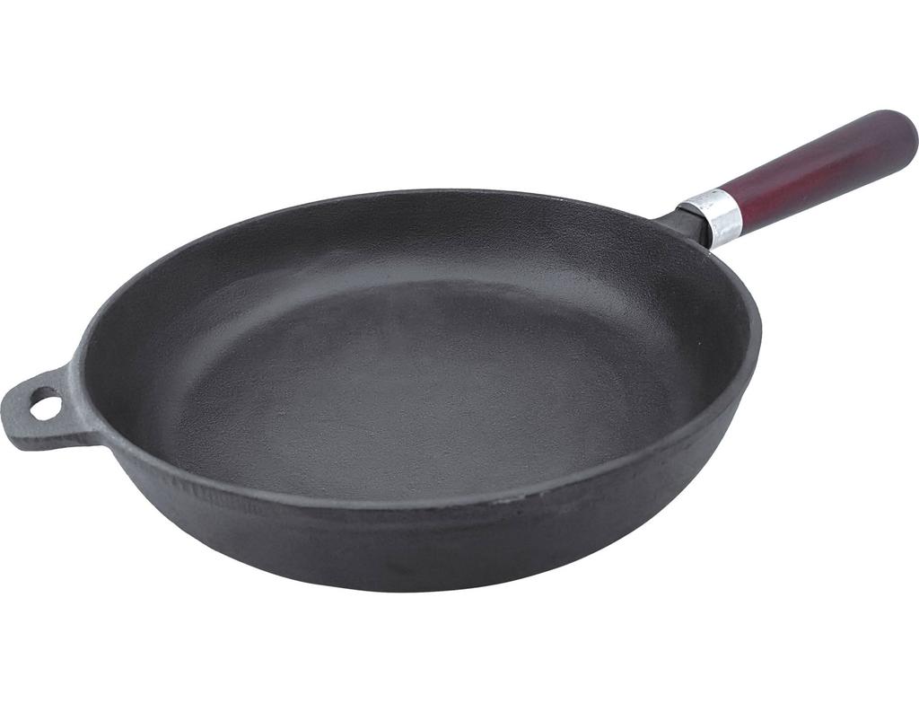 Patelnia żeliwna 28cm z pokrywą KRISBERG KS-2567