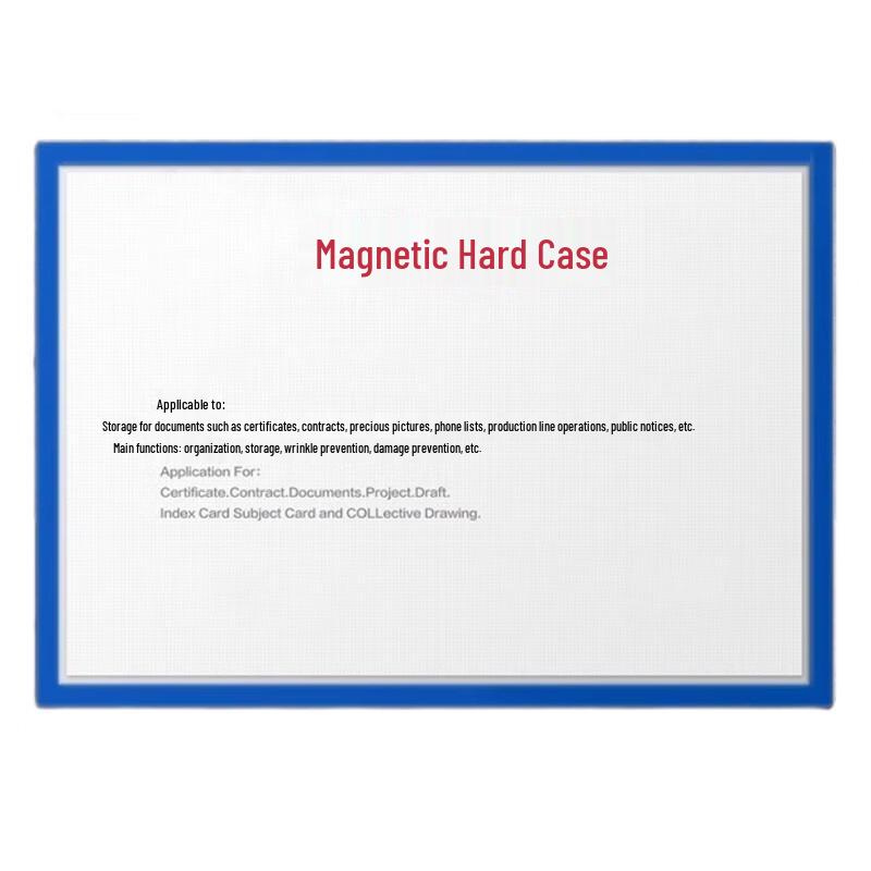 Fuxing Magnetic Hard Sleeve Document Protectors