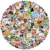 200 PCS Cute Animal Stickers,Colorful Animal Waterproof Stickers,Vinyl Cute Aesthetic Stickers for Water Bottle,Laptop,Phone,Skateboard Stickers for T