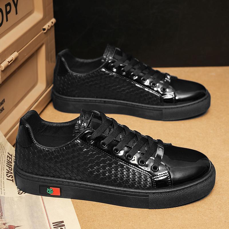 Modne buty CYYTL Skateboard Casual Męskie Sneakersy Skórzane Letnie Sportowe Outdoorowe Wędrówki Luksusowy Projektant Bieganie Tenisowe Mokasyny Platforma