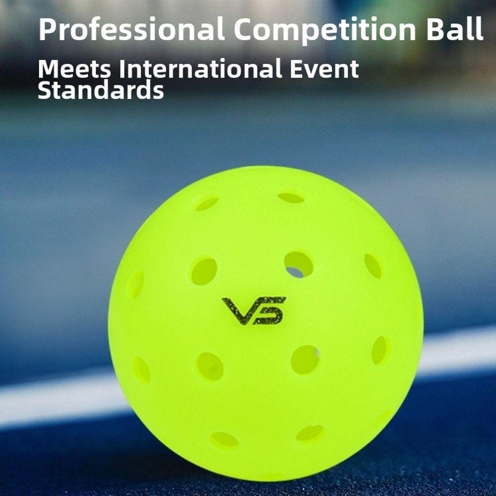 74MM Outdoor Pickleballs Durable Training Pickleballs New Pickleball Balls  Practice