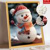 Christmas Snowman Pearl Painting Kit Handmade DIY Home Decoration Painting