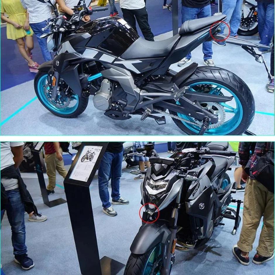 Motorcycle Dashcam, Full HD Front and Rear Dual Cameras, WiFi Waterproof Vehicle Recorder, Action Camera