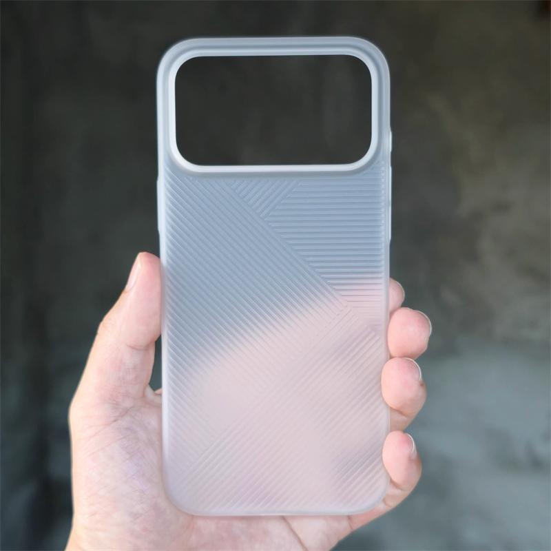 

Minimalist Business Geometric Hard Phone Case for IPhone 17 Pro Max 17 Matte Transparent Slim Silicone Bumper Protect Cover iPhone 15 бежевый