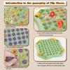 Montessori Children Educational Board Game 2 Player Fruit Animal Flip Chess Memory Game Fun Family Game Party Toys Puzzle Game