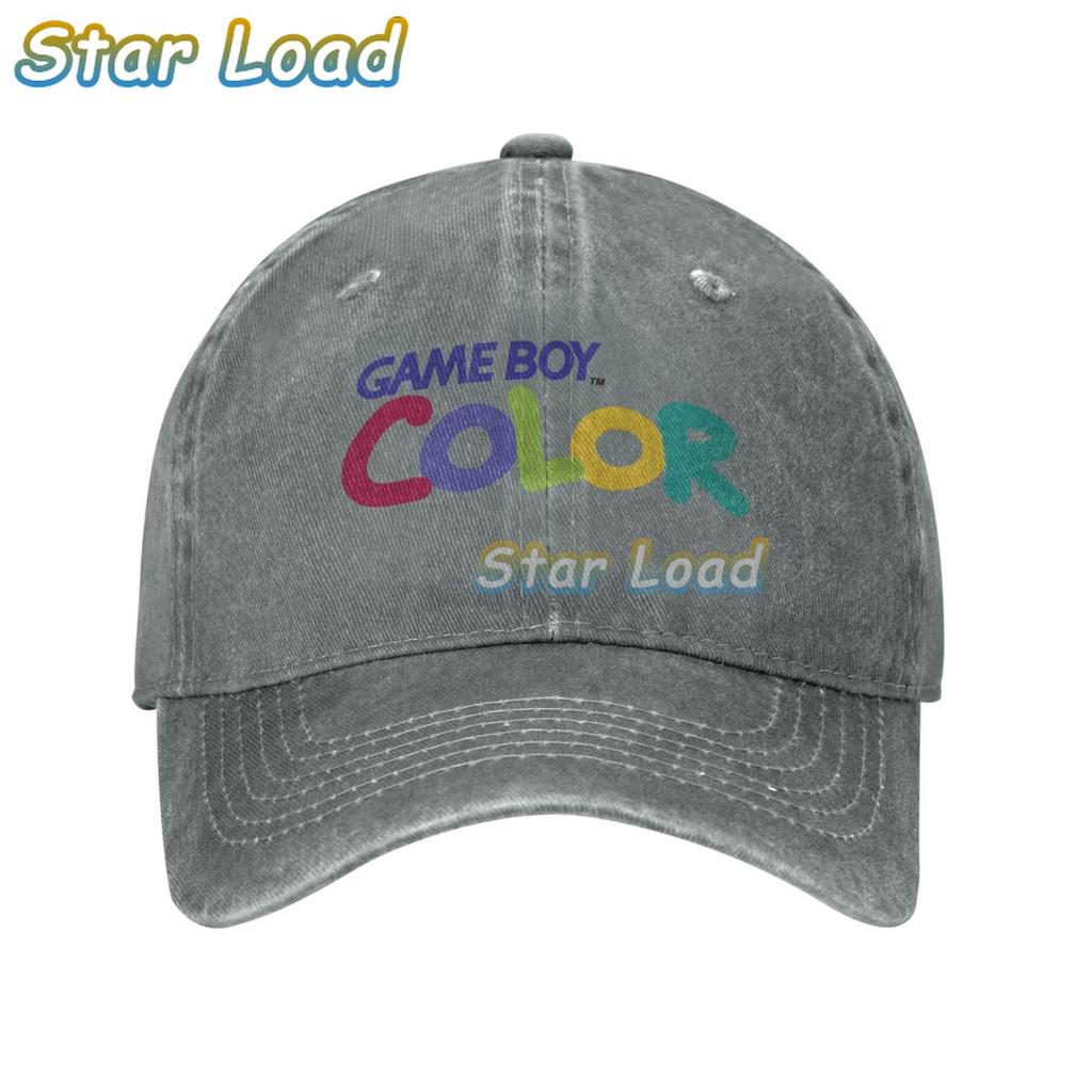 Game Boy Color Baseball Cap for Unisex Cool Sun Caps Summer Outdoor Sunscreen Sports Sun Hat