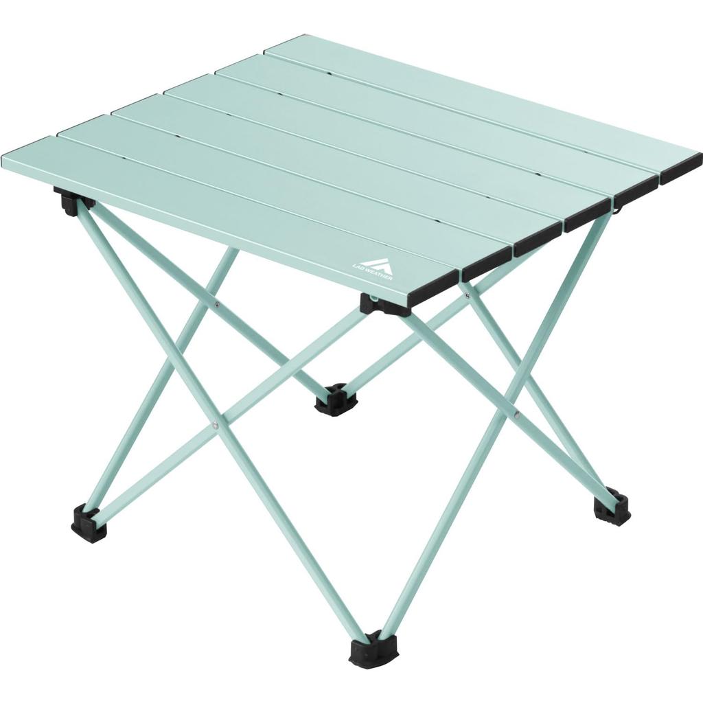 Radweather Folding Table, Camping Table, Outdoor, Small, Low Table, Popular, Stylish, Solo Camping, Disaster Preparedness (Bluegrass)
