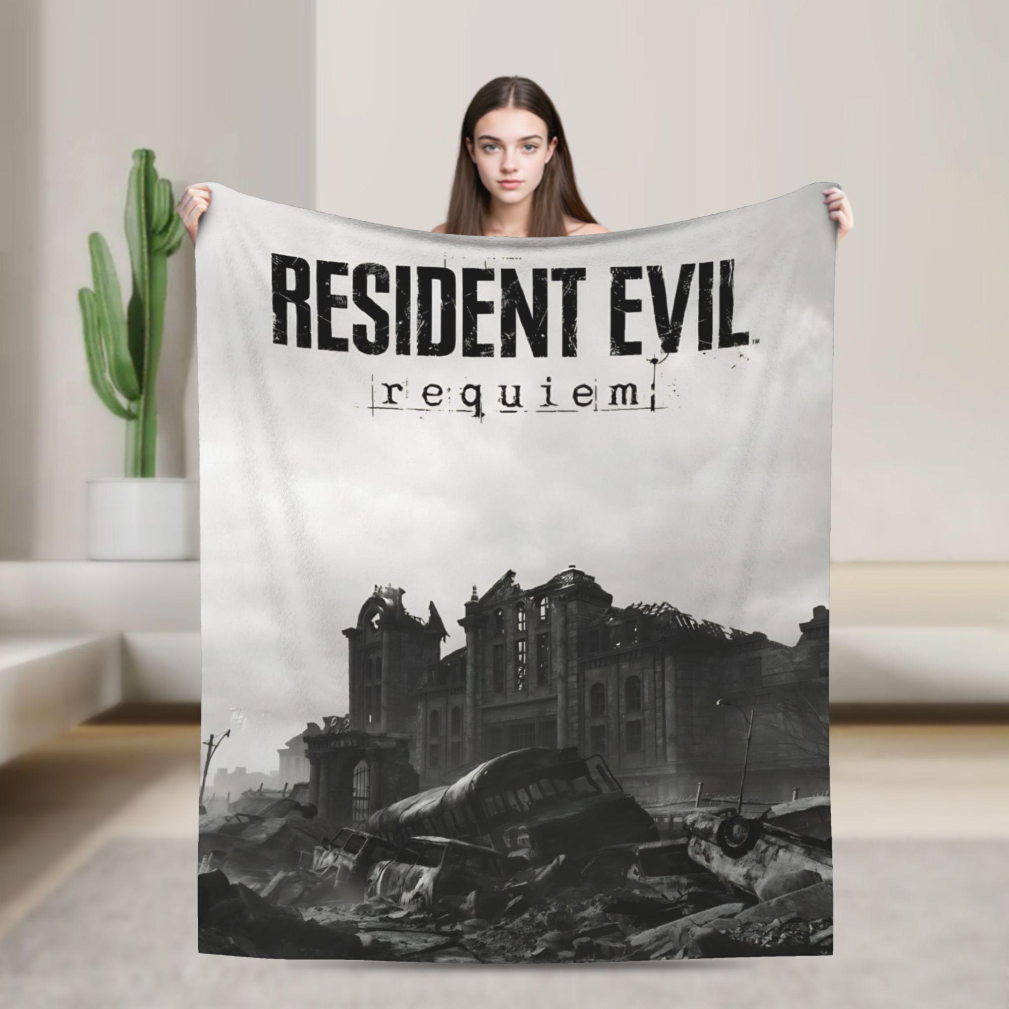 

Residents Evils 9 Blanket Multi-size Soft Fuzzy Plush Games Throw Blankets for Sofa Couch and Bed 100x150cm