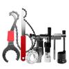 Mountainbike Rennrad Fahrrad Reparatur Demontage Kettenrad Abzieher Zentrale Achse Kettenrad Kurbel Entfernung Fahrrad Reparatur Werkzeug Set