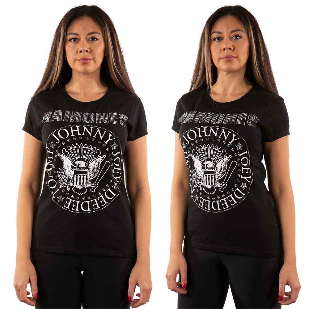 Женская футболка Ramones: Президентская печать (Диаманте) (XX-Large) S