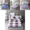 Luxurious Bedding Fitted Sheet Floral Flower Pillowcase Bed Cover With Elastic Cover