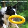 Dog Fetch Toy Bite-resistant Flying Disc Teething Ball Chew Toy Tug-of-War Ring for Large Dogs Training Throw And Fetch Outdoor Interactive Play