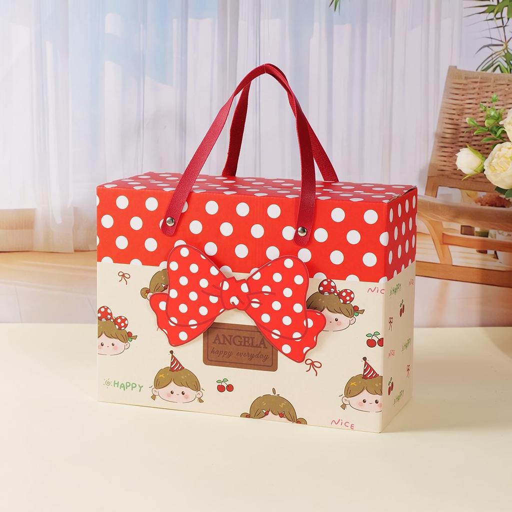 First Birthday Cartoon Gift Box for Kindergarten Party Favors
