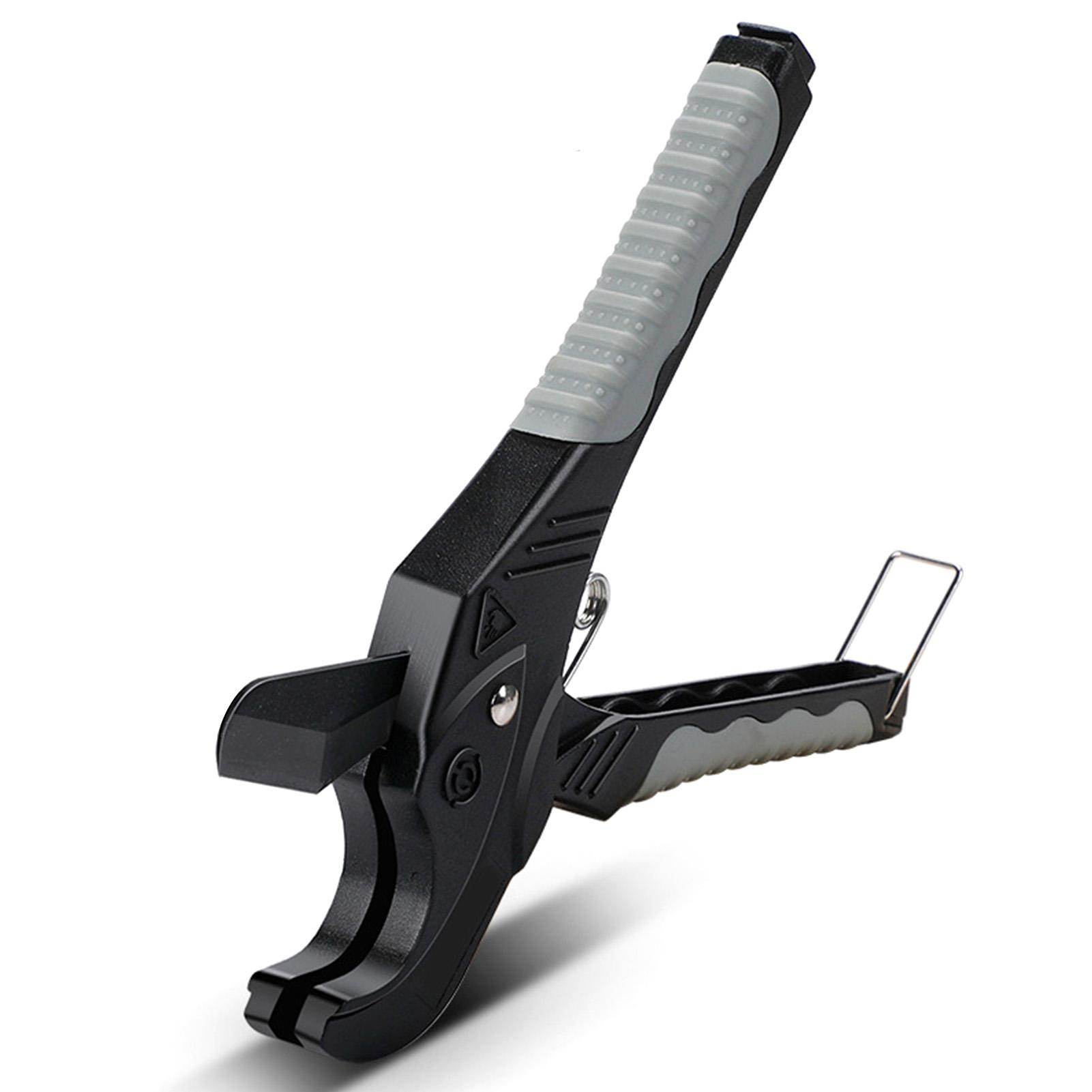 

PVC Pipe Cutter 33mm Opening Aluminum Alloy Handheld Heavy Duty Plastic Tube Scissors