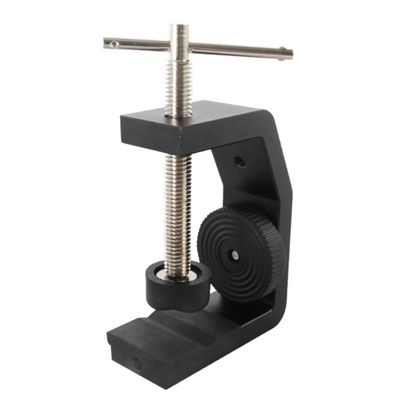 

Aluminum Desktop Clamp C Clamp for Camera Tripod Head with 1/4Inch Connection Adapter Desk Mount Clamp 1
