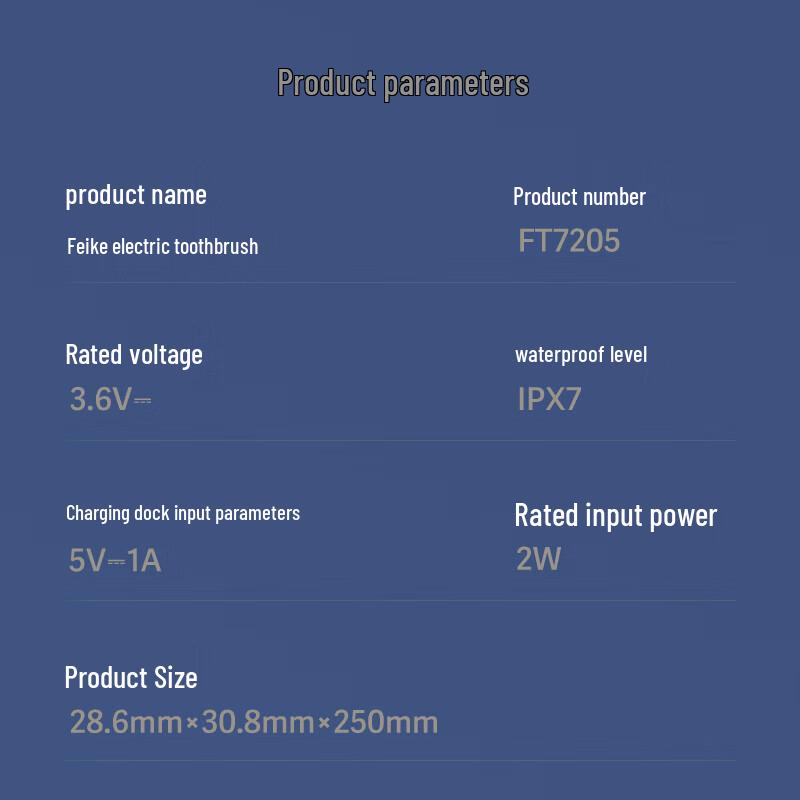 FLYCO FT7205 Sonic Electric Toothbrush