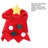 Dogs Christmas Costume Pet Xmas Tree Headwear Cat Apparel Festive Red Green Tree Hat for Dogs Cats Holiday Party Dress-up