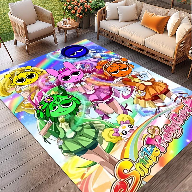 Sprunki Game Print Rug, Washable Floor Carpet, For Entryway Dorm Laundry Room Office Study, Home Decor Birthday Christmas Gift