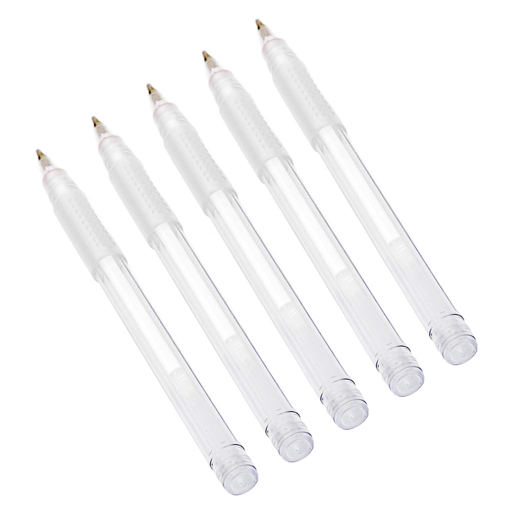 10pcs Beauty Positioning Marker Washable Tattoo Skin Eyebrow Microblading Marker Pen White