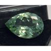 Pear Cut Natural Green Sapphire 12-14 Ct Fabulous Certified Loose Gemstone