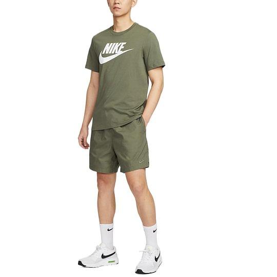 Nike Club Casual Shorts Men's Medium Olive Green HJ1947-222
