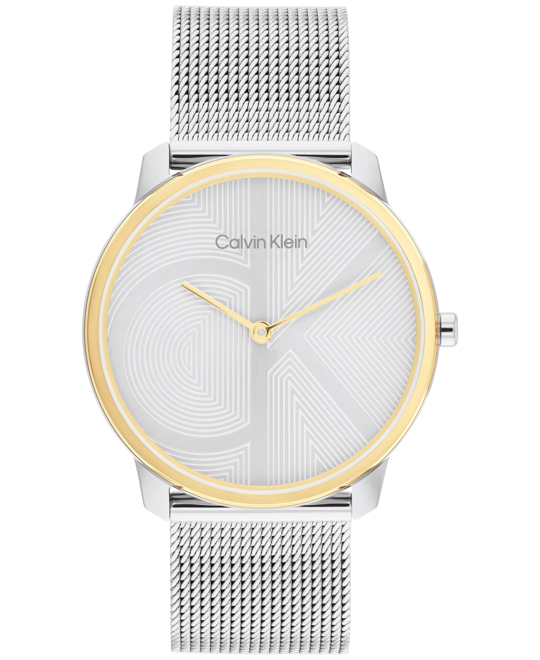 Watch CK ICONIC Silver Dial Mesh Strap 25300014 [Calvin Klein] Women s [Authorized Import]