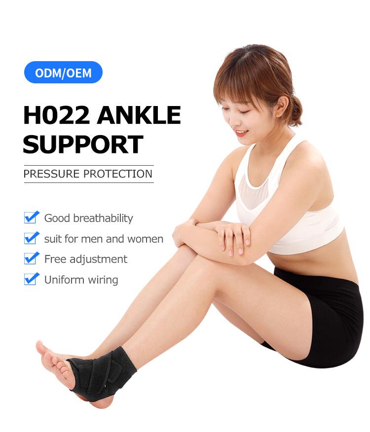 Adjustable Ankle Support Brace for Injury Prevention, Pain Relief, and Athletic Performance