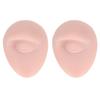 2PCS Soft Silicone Eye Model Simulation Flexible Compact Eye Display for Practicing Piercing Teaching Instructions