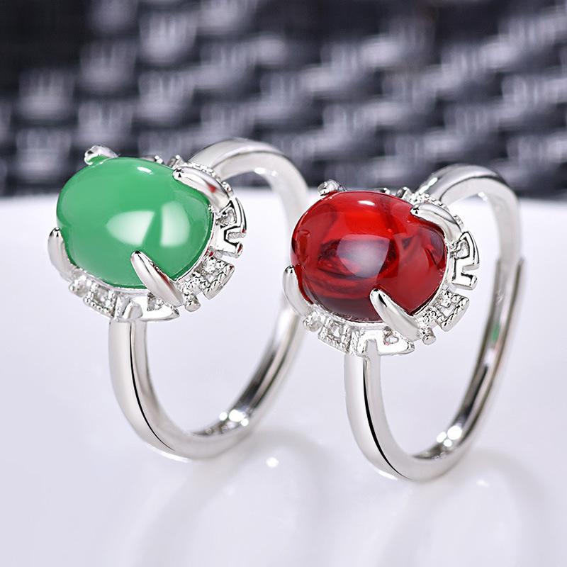 Lindon Classic Copper Alloy Zircon Ring Ladies Jewelry Wedding Promise Party Gift