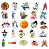 10/30/50pcs Cartoon Dragon Ball Graffiti Stickers Classic Manga Son Goku Decals DIY Skateboard Helmet Anime Graffiti Sticker Toy