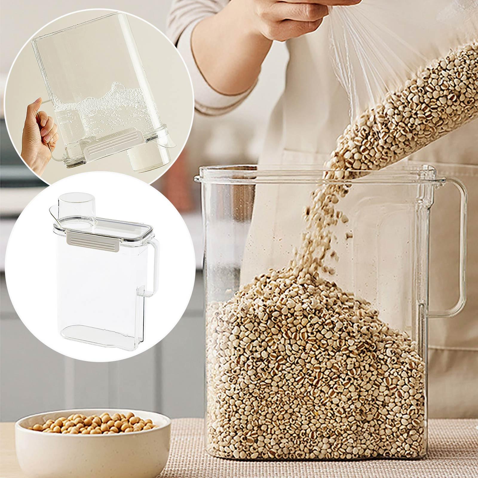 

(Куниде) Ящик для хранения зерна в японском стиле, резервуар для хранения зерна, резервуар для хранения зерна, герметичный резервуар для хранения кухонных бобов, резервуар для риса