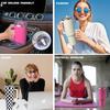 40Oz/1200 Ml Insulated Bottle for Long-Term Insulation with Handle and Straw, Outdoor Portable Water Bottle with Spill Proof Lid