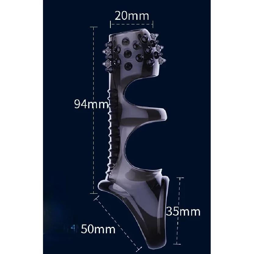 Silicone Reusable Bondage Delayed Ejaculation Penis Rooster Chastity Set Sex Toys For Men Stimulate Women Clitoris Sex Products