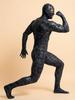 Fashion Printing Pu Full Cover Bodysuit Nightclub Invisible  Stage Performance Jumpsuit Men'S Zentai High Elastic Shaping Tights