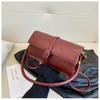 Bolsa pequena popular de axila bolsa feminina nova bolsa mensageiro outono e inverno bolsa de ombro casual bolsa quadrada pequena da moda