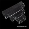 Transparent Acrylic Water-Cooled Mini Long Tank, 2-Point Thread, Various Sizes