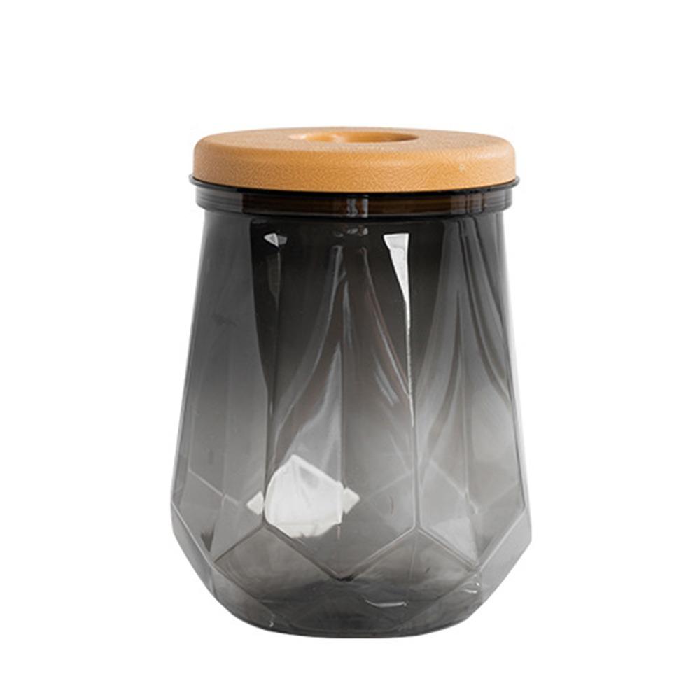 

Imitation Glass Hydroponic Flowerpot Mini Box Planter Nordic Plants Pots сірий