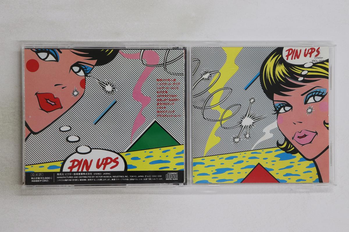 

CD PINUPS - Dakishime te!! VICL2020 INVITATION 1990 Japan Japanese Pop/Rock Used