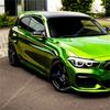 For BMW F20 F21 2pcs M Style Gloss Black Car Rear View Mirror Cover Caps Trim Shell Frame 118i 120i 120d 125i 125d M135i M140i