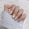 24Pcs Purple Bunny Design Full Coverage Press On Nails Artificial Removable Fake Nail Art Acrylic False Nails Finished