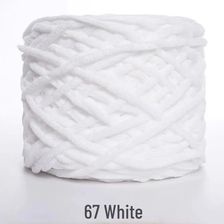 Handgjord Tjock Halsduksgarnboll - Mjuk DIY Stickning & Virkning