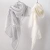 Silk Blended Light and Thin Yarn Women's Spring and Summer Sunscreen Shawl Silk Scarf Versatile Decorative Long Scarf Elegant Fashion Scarf