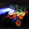 Samochód Dinozaur Na Pilot Sterowany T-Rex Efekty Wodne Led Off Road