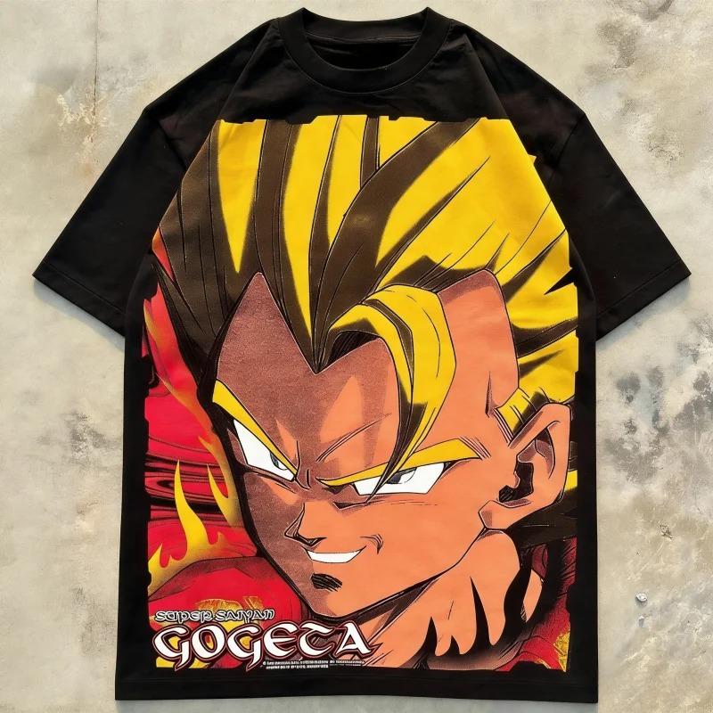 Dragon Ball Cell Saga Super Saiyan 100% Cotton T-Shirt Men's Plus Size Summer 2026 Casual Sports Fashion Short Sleeve Tee Y2k