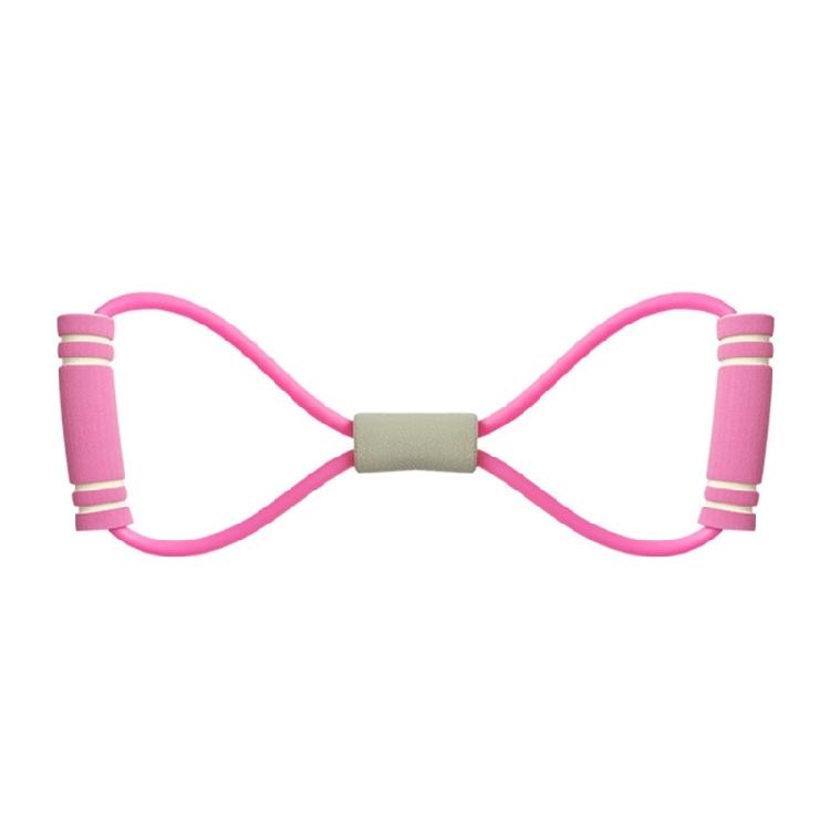 Resistance Band Figure 8 Workout Tube Stretch Fitness Band for Arm Chest Trainer