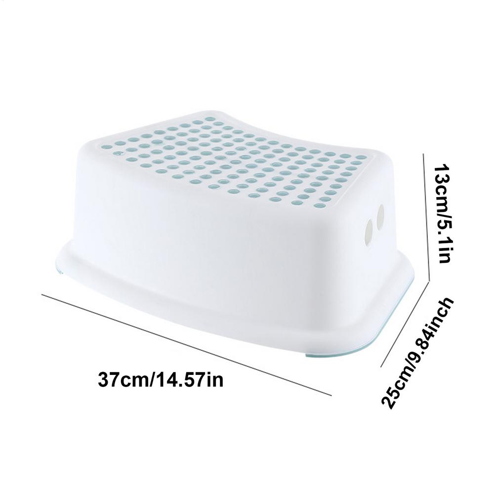 

Toilet Squat Stool Bathroom Pooping Step Potty Stool Ergonomic and Stable Squatting Stools Heavy Duty Potty Stool for Adults синій
