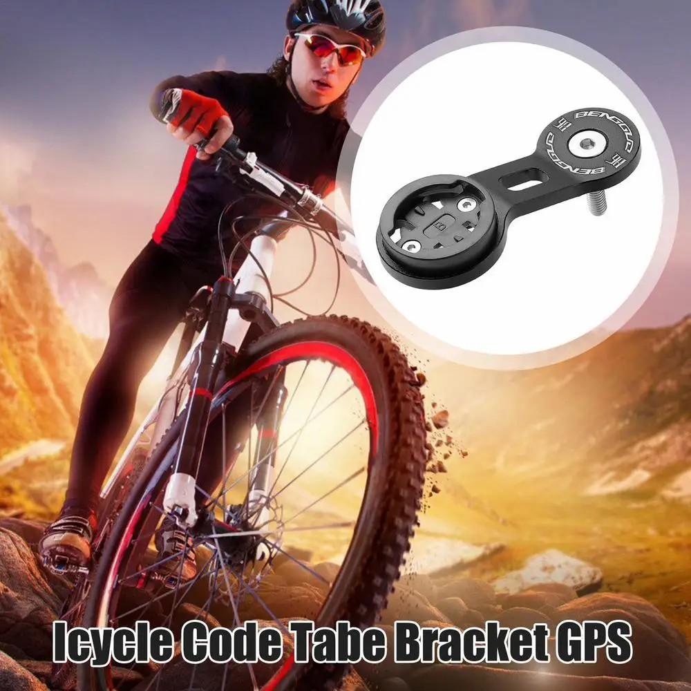 BENGGUO BG-2118 Aluminum Alloy Bike Computer Mount Stand Bracket (Without Silicone Phone Holder)