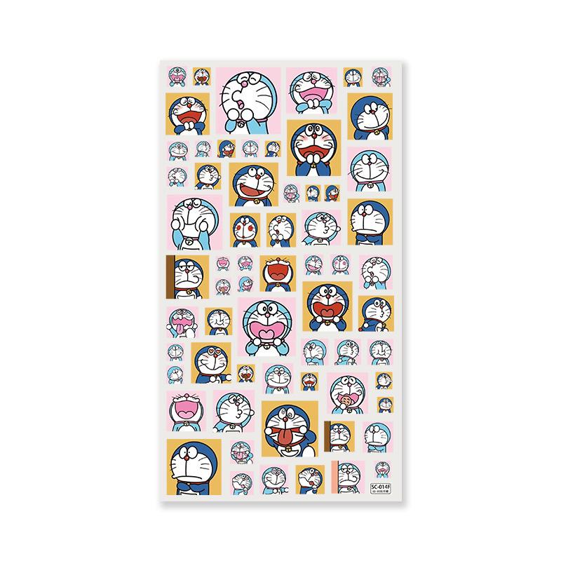 Doraemon 3D Jelly Stickers for Kids - Fun DIY Cartoon Decorations