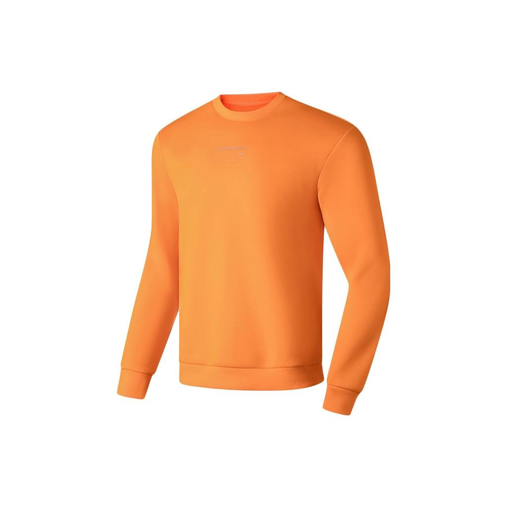 Li Ning Fitness Series Sweatshirt Men's Ice Orange AWDT035-4