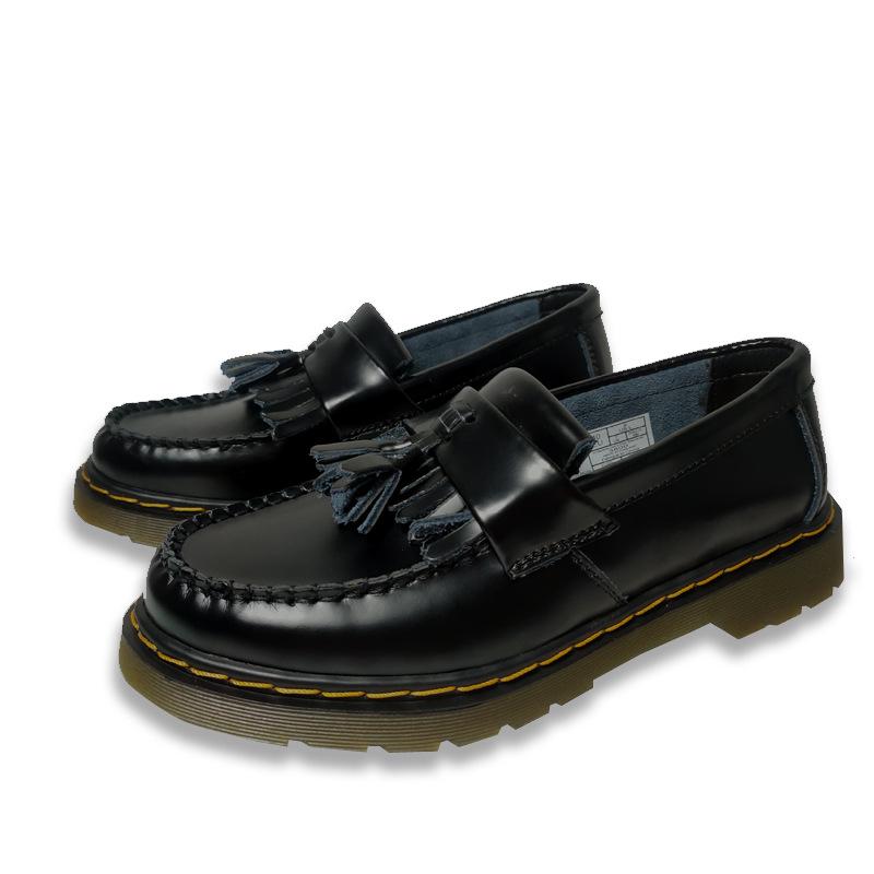 

Women s Cowhide Martin Boots with Tassel Stitching (FD74954777) 44 чорний